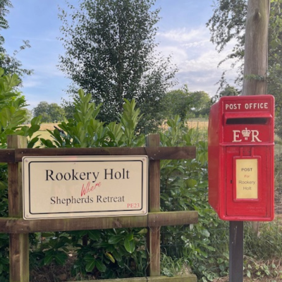 Entrance to Shepherds Retreat at Rookery Holt